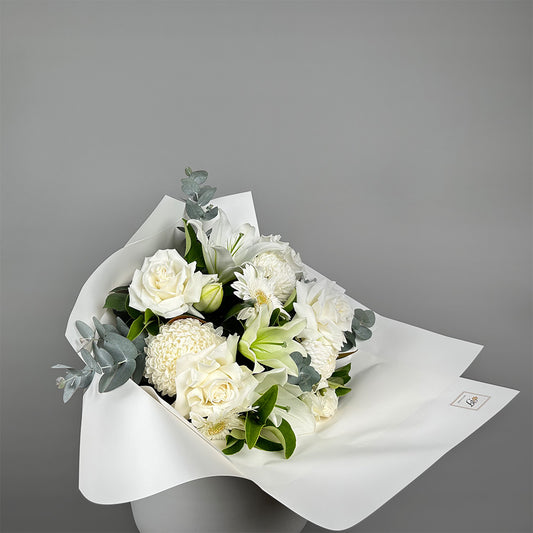 Morning Blooms Bouquet - White