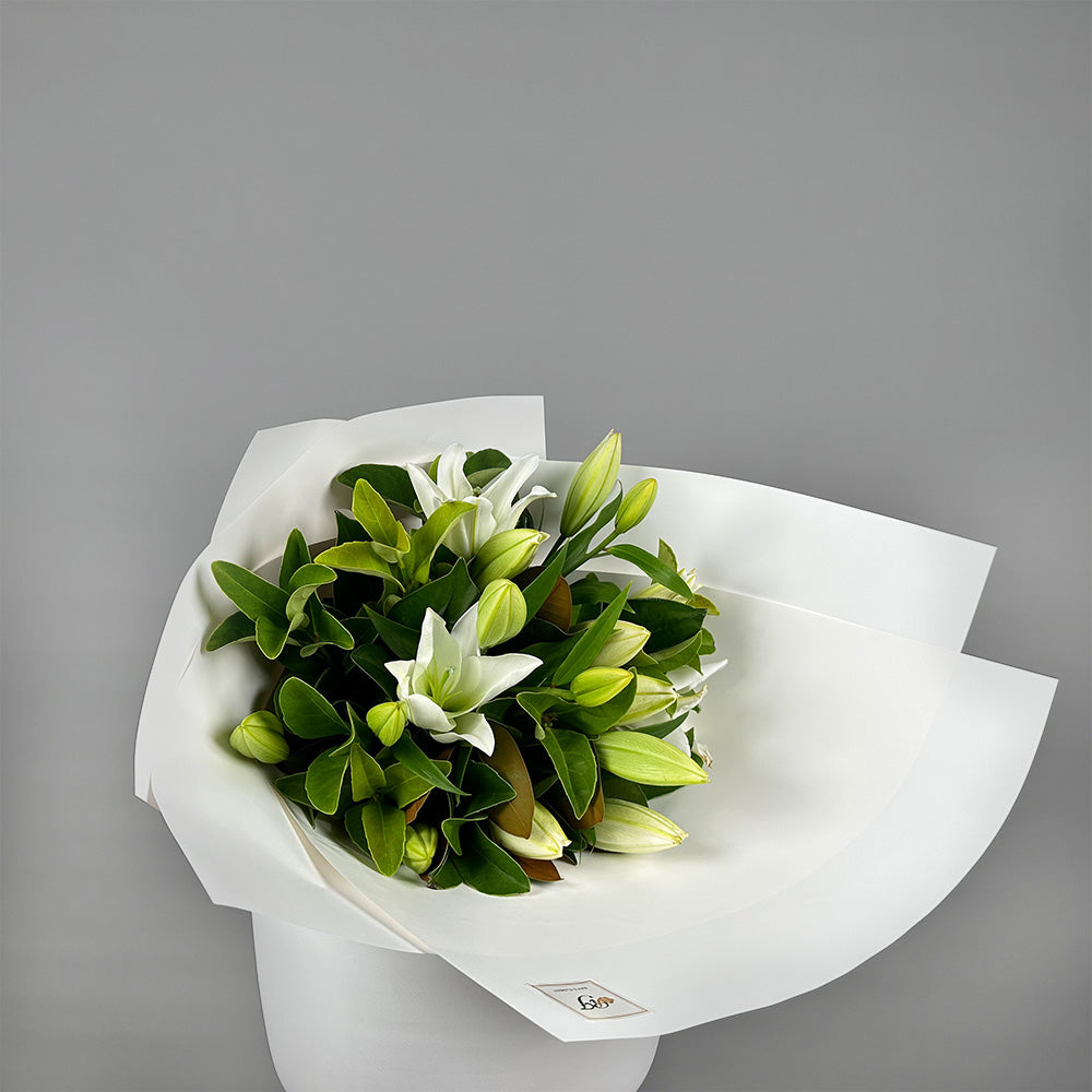 White Lily Bouquet