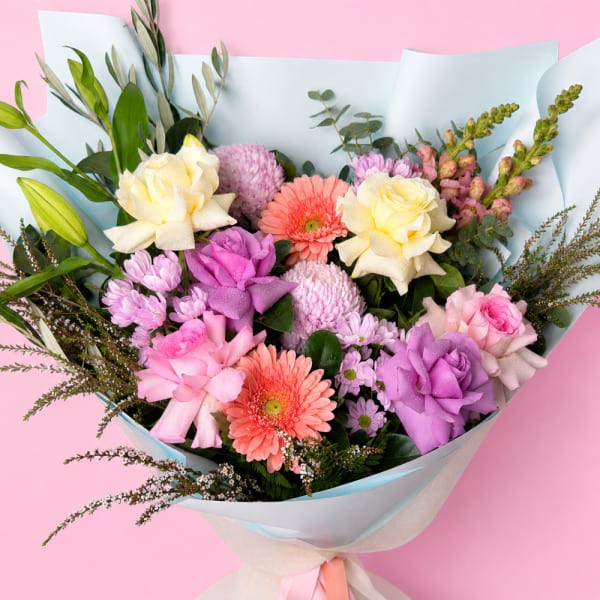 Blush & Lilac Garden Bouquet 2