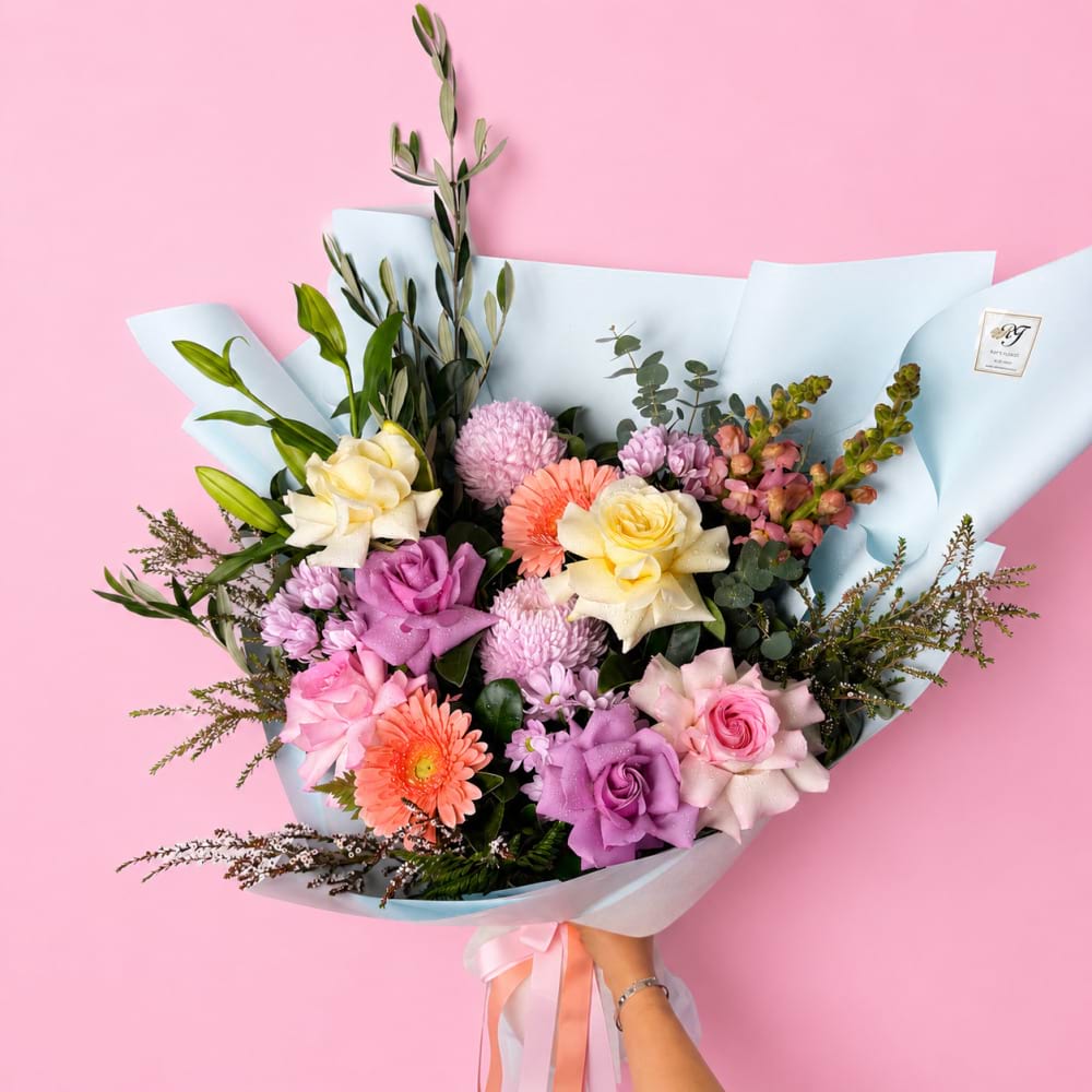Blush & Lilac Garden Bouquet