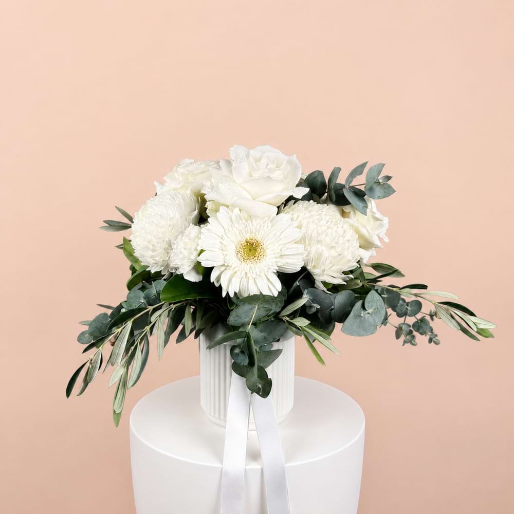 White Prayers - Ceramic Pot (Seasonal)