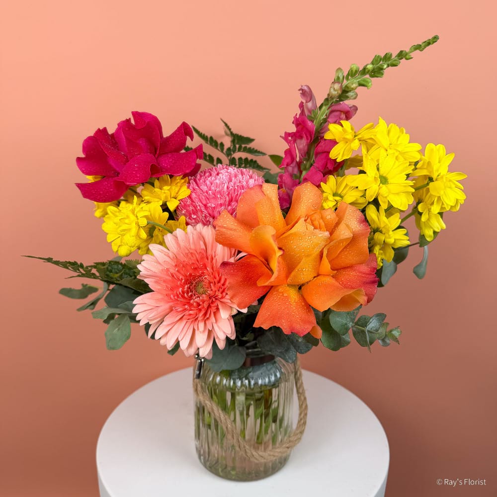 Sunny Pop Vase Arrangement