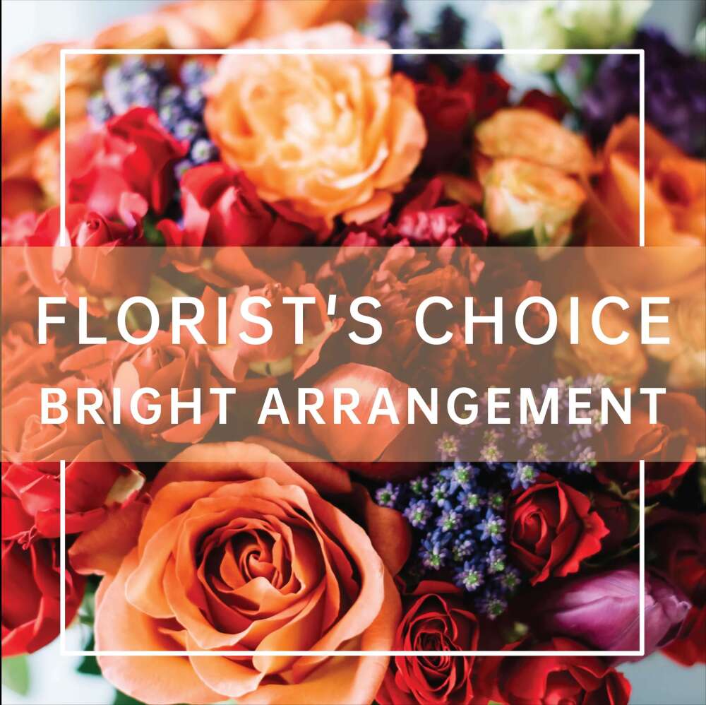 Bright Arrangement - Florists Choice