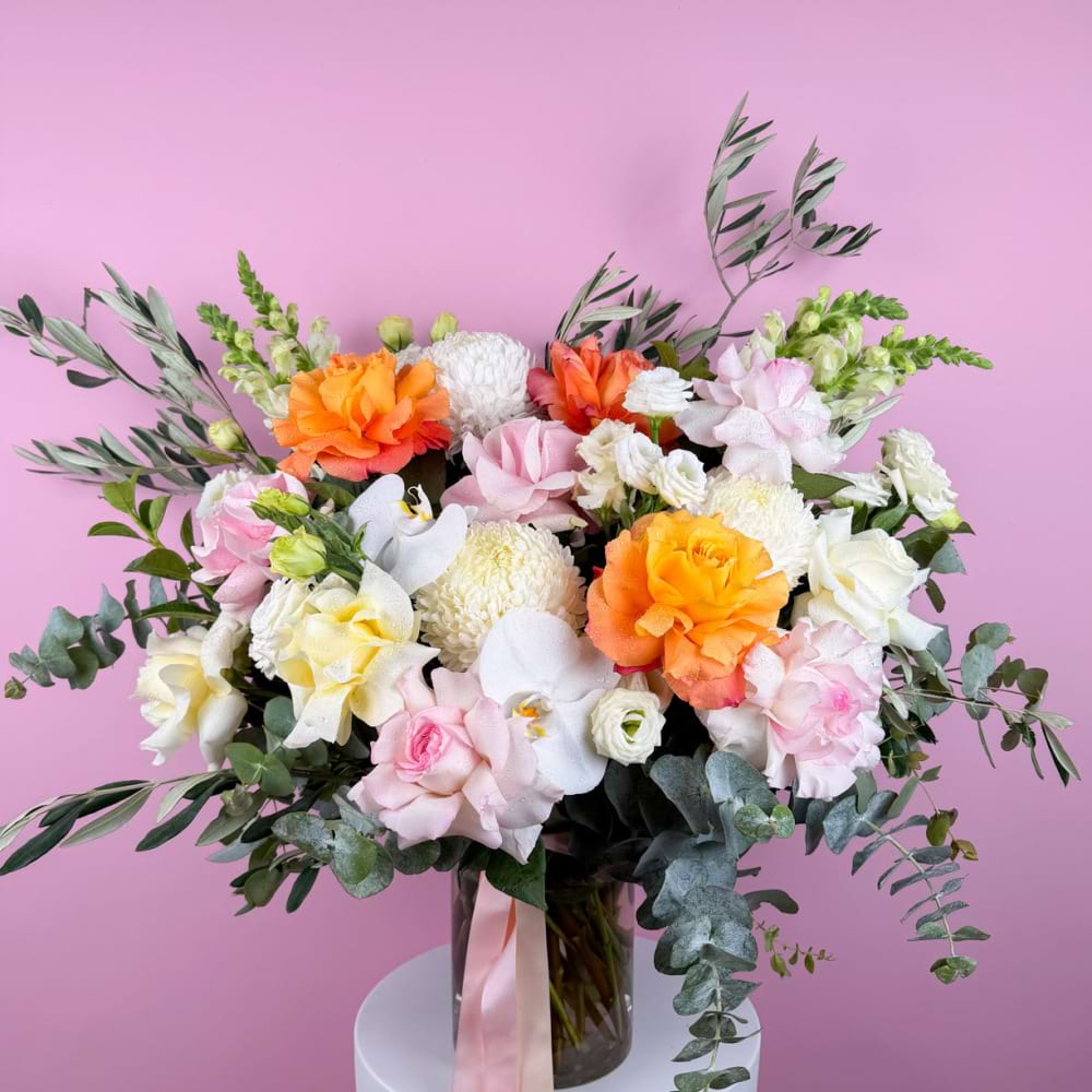 Pastel Muse Vase Arrangement