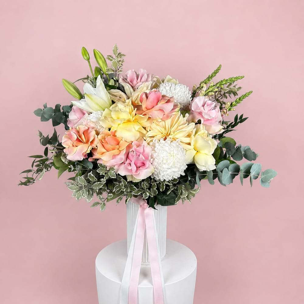 Pretty in Pastel Vase Arrangement