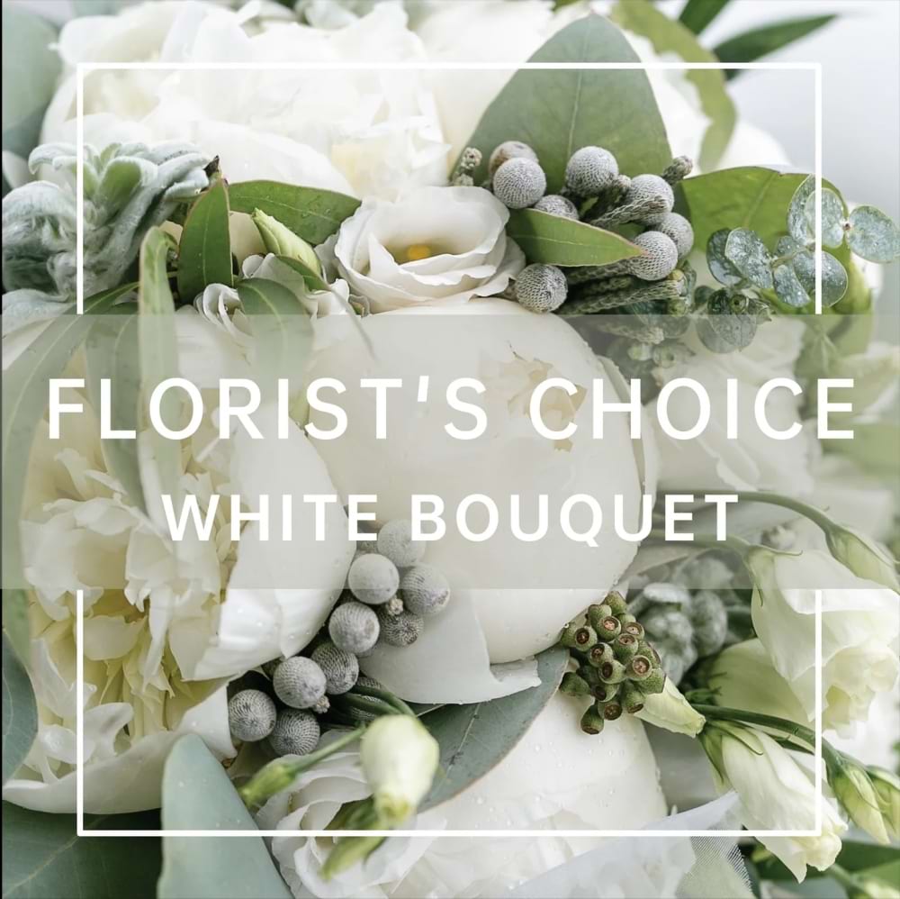 Elegant White Bouquet - Florist's Choice